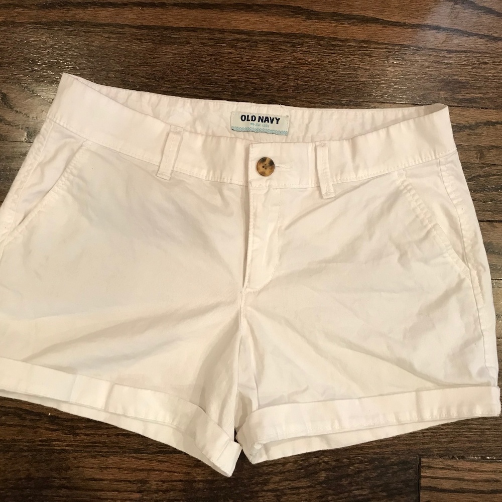 White Shorts
